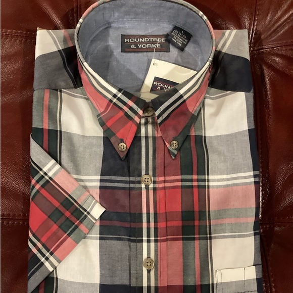 NWT Men’s Roundtree & Yorke Size Large - Picture 3 of 9